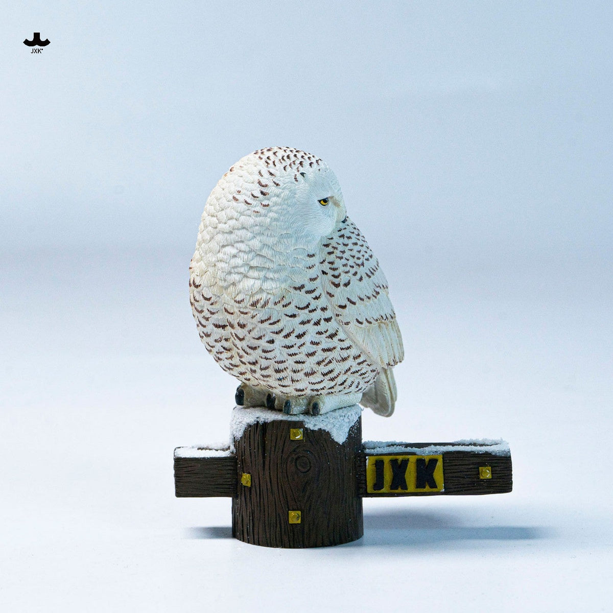 JXK323 シロフクロウ 樹脂製野生動物フィギュア（全2種）