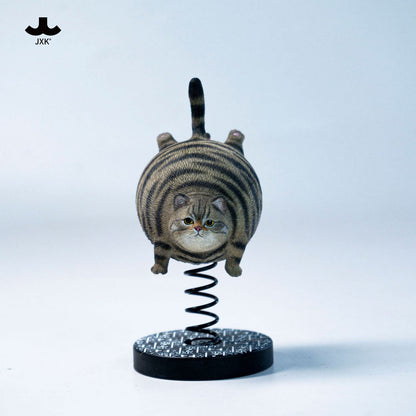 JXK324 風船のような猫 樹脂フィギュア（全4種）