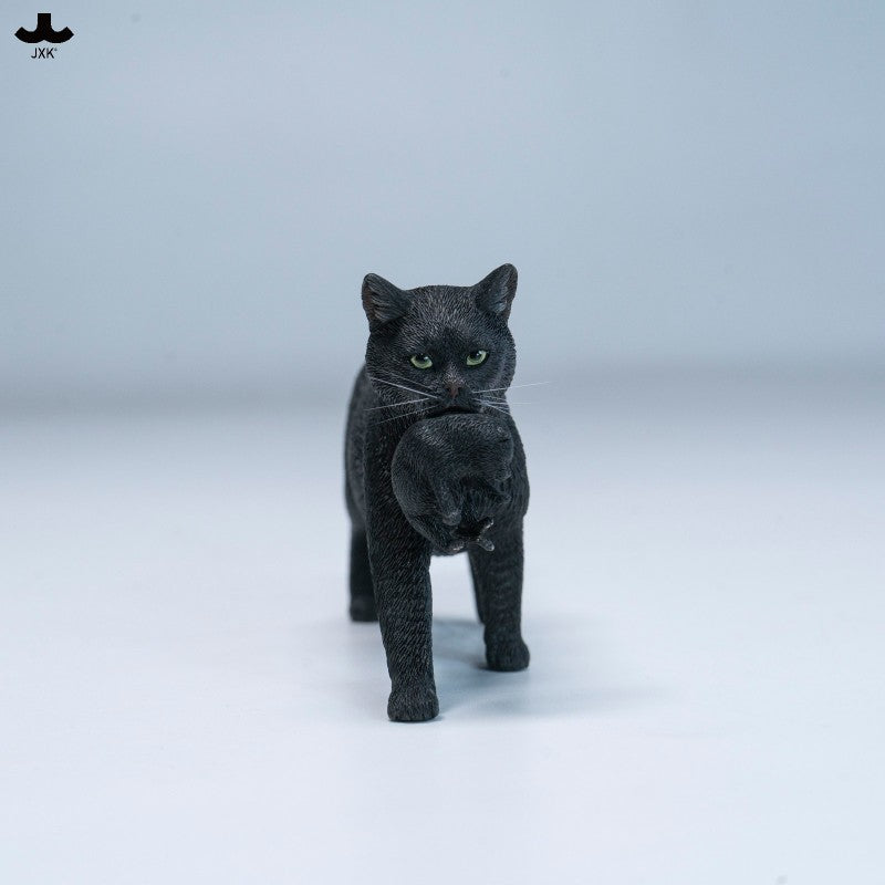 JXK338 子猫たちと母猫 樹脂フィギュア（全2種） 商品画像