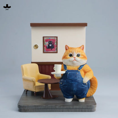 JXK351 猫カフェの店員さん