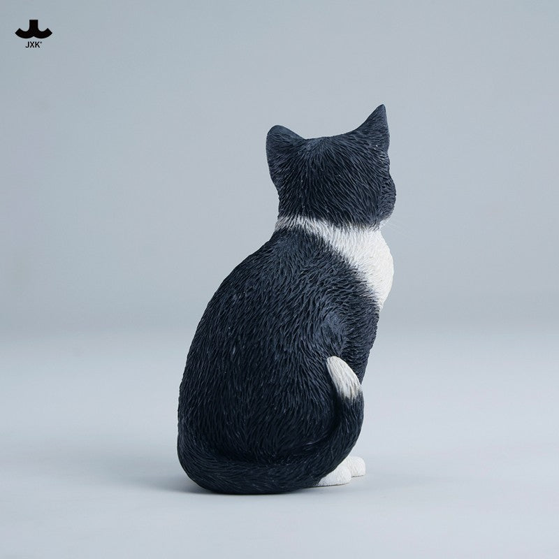 JXK352 お行儀よく座る猫 樹脂フィギュア（全3種）
