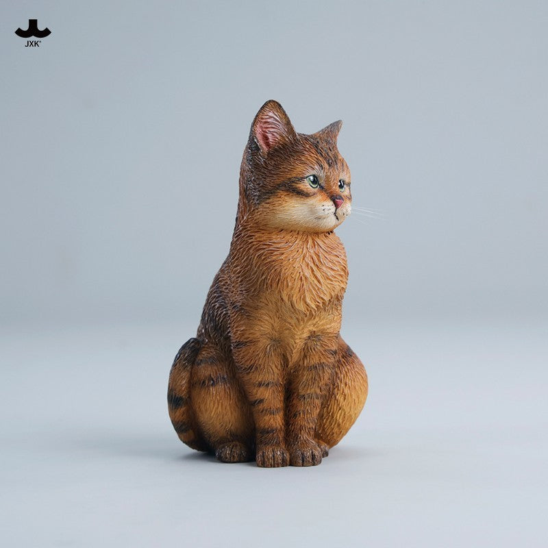 JXK352 お行儀よく座る猫 樹脂フィギュア（全3種）