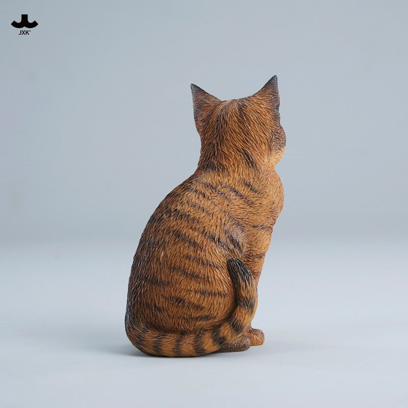 JXK352 お行儀よく座る猫 樹脂フィギュア（全3種）