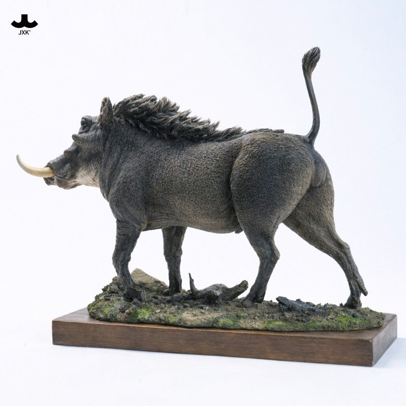 JXK358 イボイノシシ 樹脂製野生動物彫像（全2種）