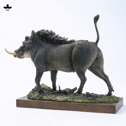 JXK358 イボイノシシ 樹脂製野生動物彫像（全2種）