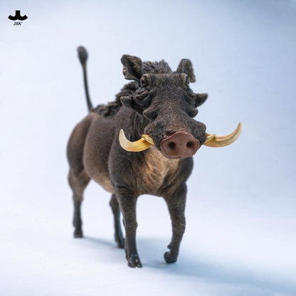 JXK358 イボイノシシ 樹脂製野生動物彫像（全2種）