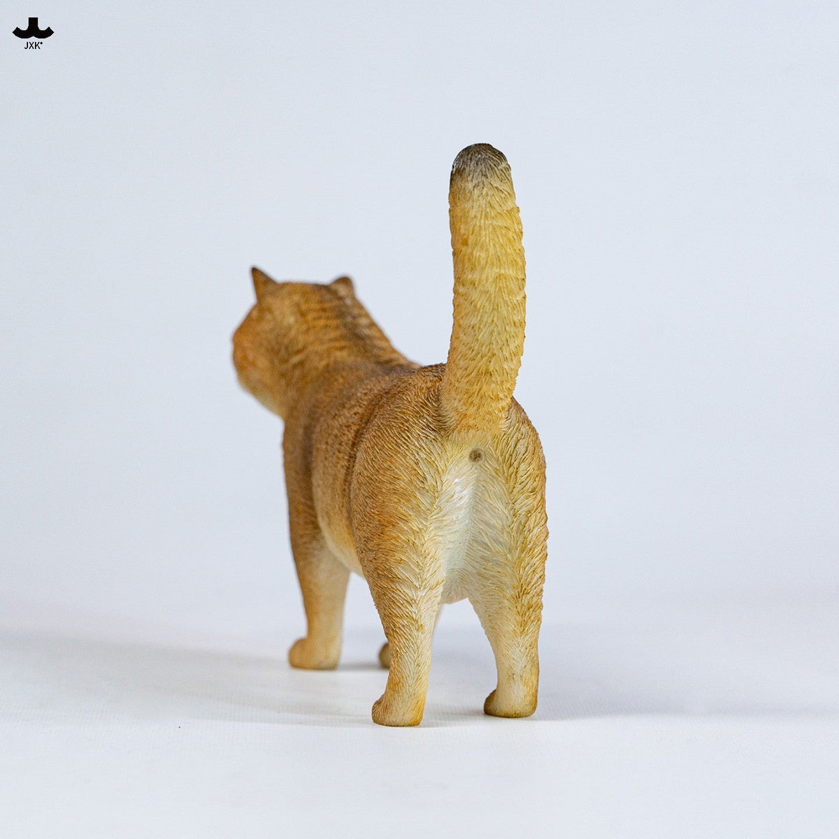 JXK365 金銀グラデーション猫 樹脂フィギュア（全2種）