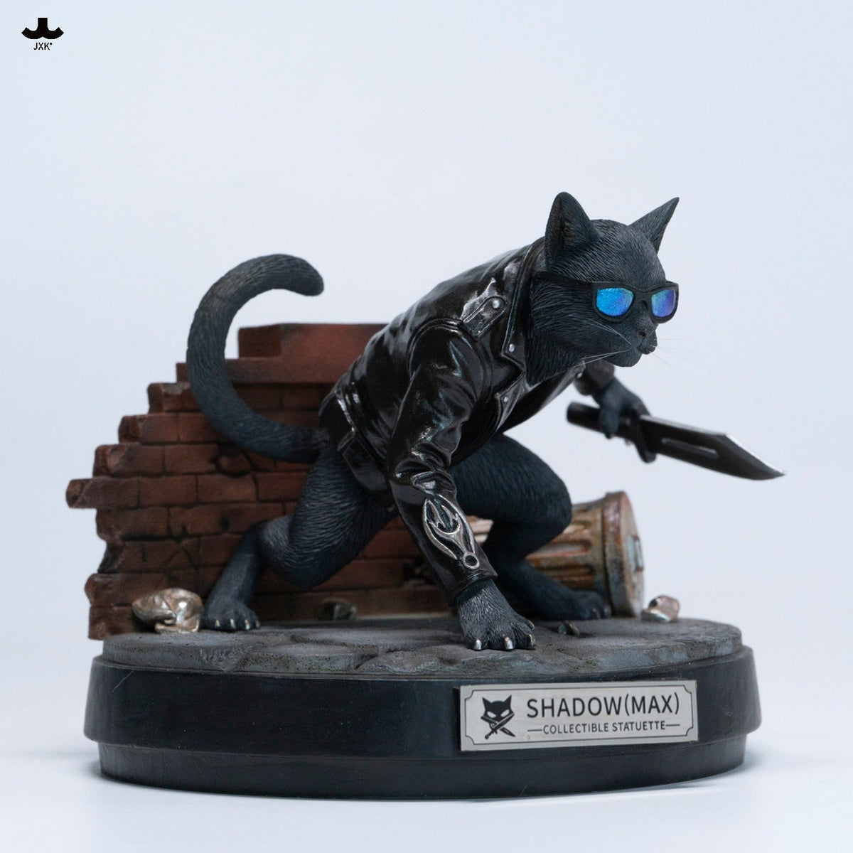 JXK376 ギャングキャット 影の暗殺者マックス 樹脂フィギュア