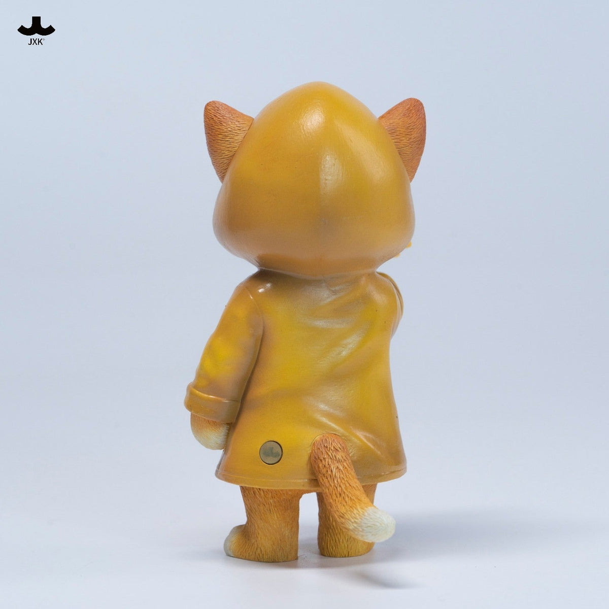 JXK380 雨の中の子猫 樹脂フィギュア