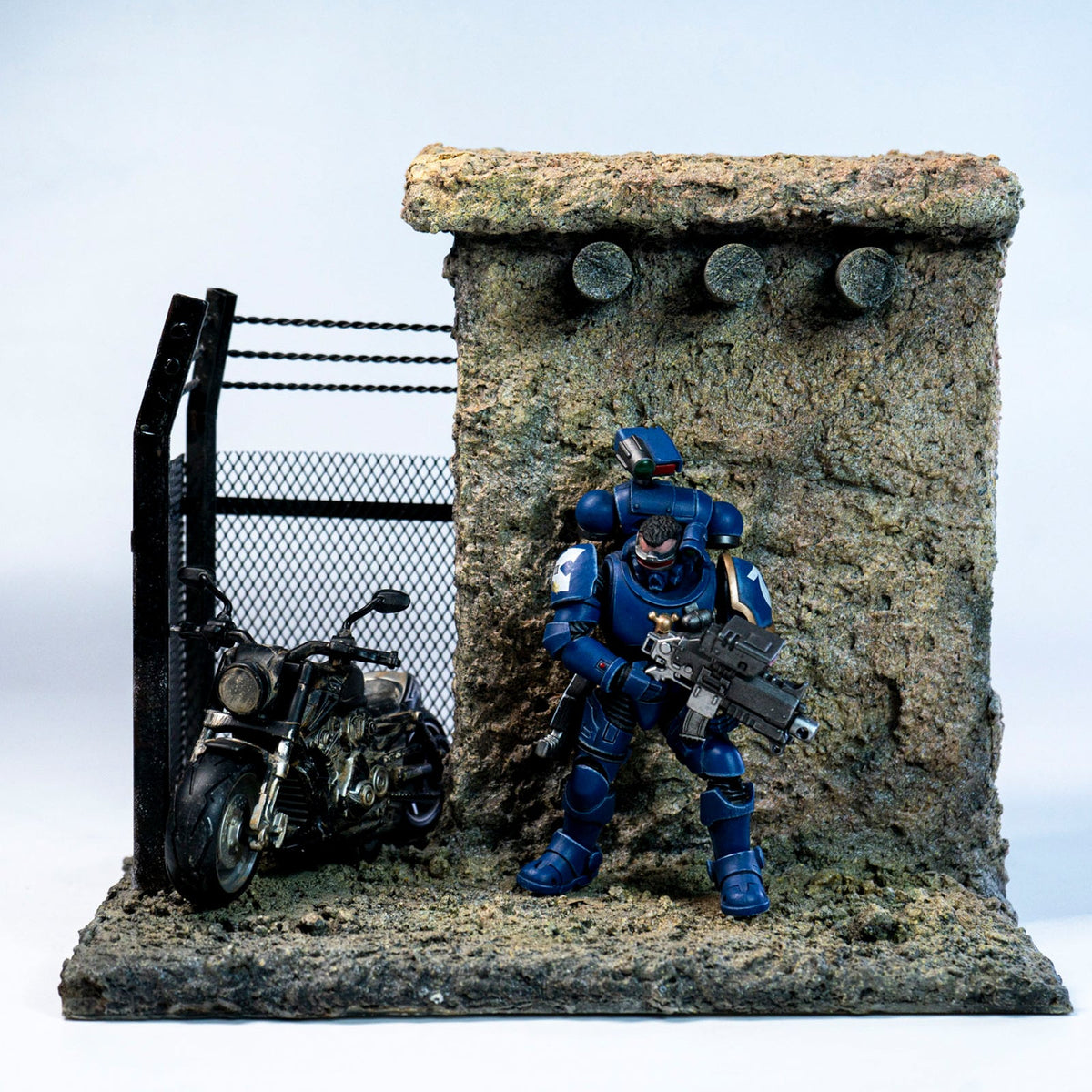MMMTOYS M2519 1/12 塹壕の前哨基地 ジオラマベース