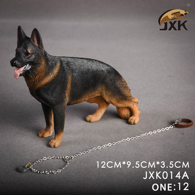 JXK014 1/12 ジャーマン・シェパード 樹脂フィギュア（全3種） 商品画像