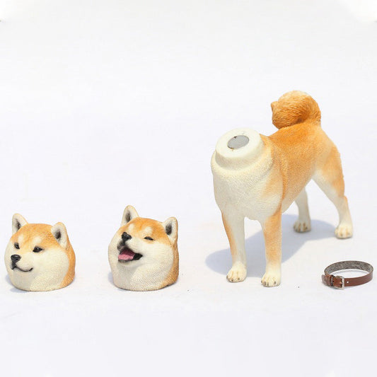Mr.Z MRZ027 1/6 柴犬フィギュア（交換用ヘッド2個付き・全5種） 商品画像