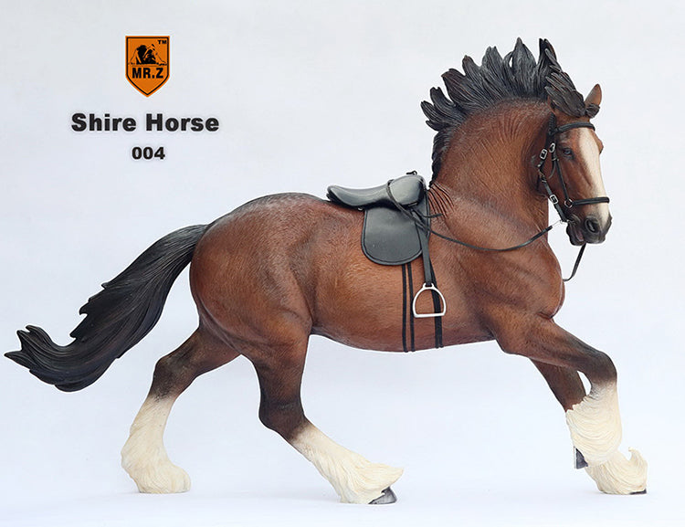 Mr.Z SH001–005 1/6 ブリティッシュ・シャイア馬 樹脂フィギュア（全5種） 商品画像