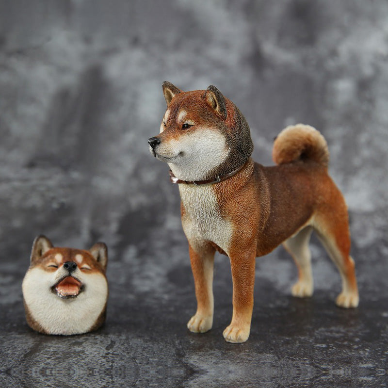 Mr.Z MRZ027 1/6 柴犬フィギュア（交換用ヘッド2個付き・全5種） 商品画像