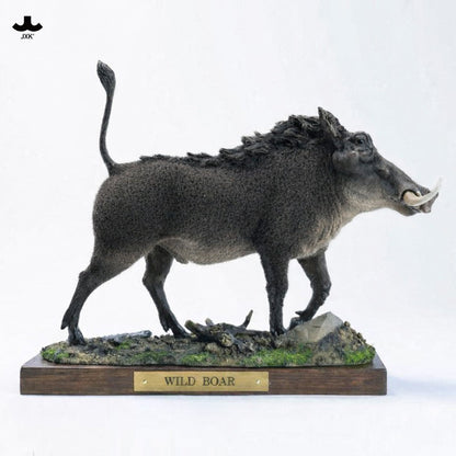 JXK358 イボイノシシ 樹脂製野生動物彫像（全2種）