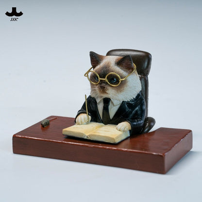 JXK329 エグゼクティブ猫 デスク版