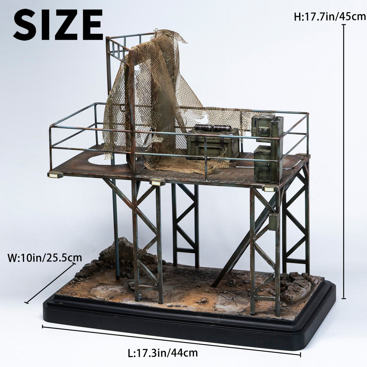 MMMTOYS M2622 1/12 荒野の前哨基地 ジオラマ 商品画像 2