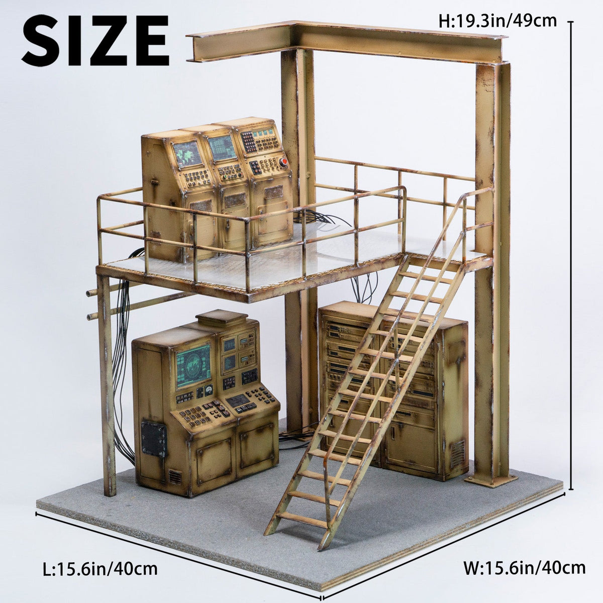 MMMTOYS M2623 1/12 中継制御プラットフォーム ジオラマ 商品画像 2