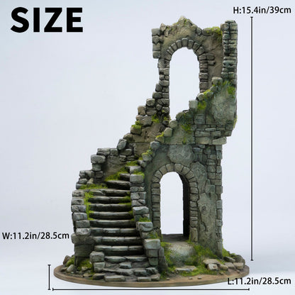 MMMTOYS M2627 混沌の塔 廃墟ジオラマ 上下段セット 商品画像 2