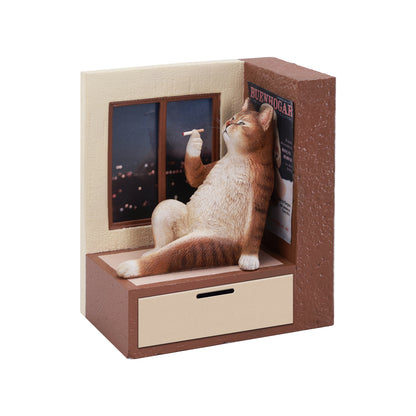 JXK317　窓辺でくゆらせる猫　　【予約】  JXK Studio出品