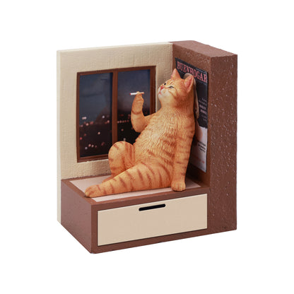 JXK317　窓辺でくゆらせる猫　　【予約】  JXK Studio出品