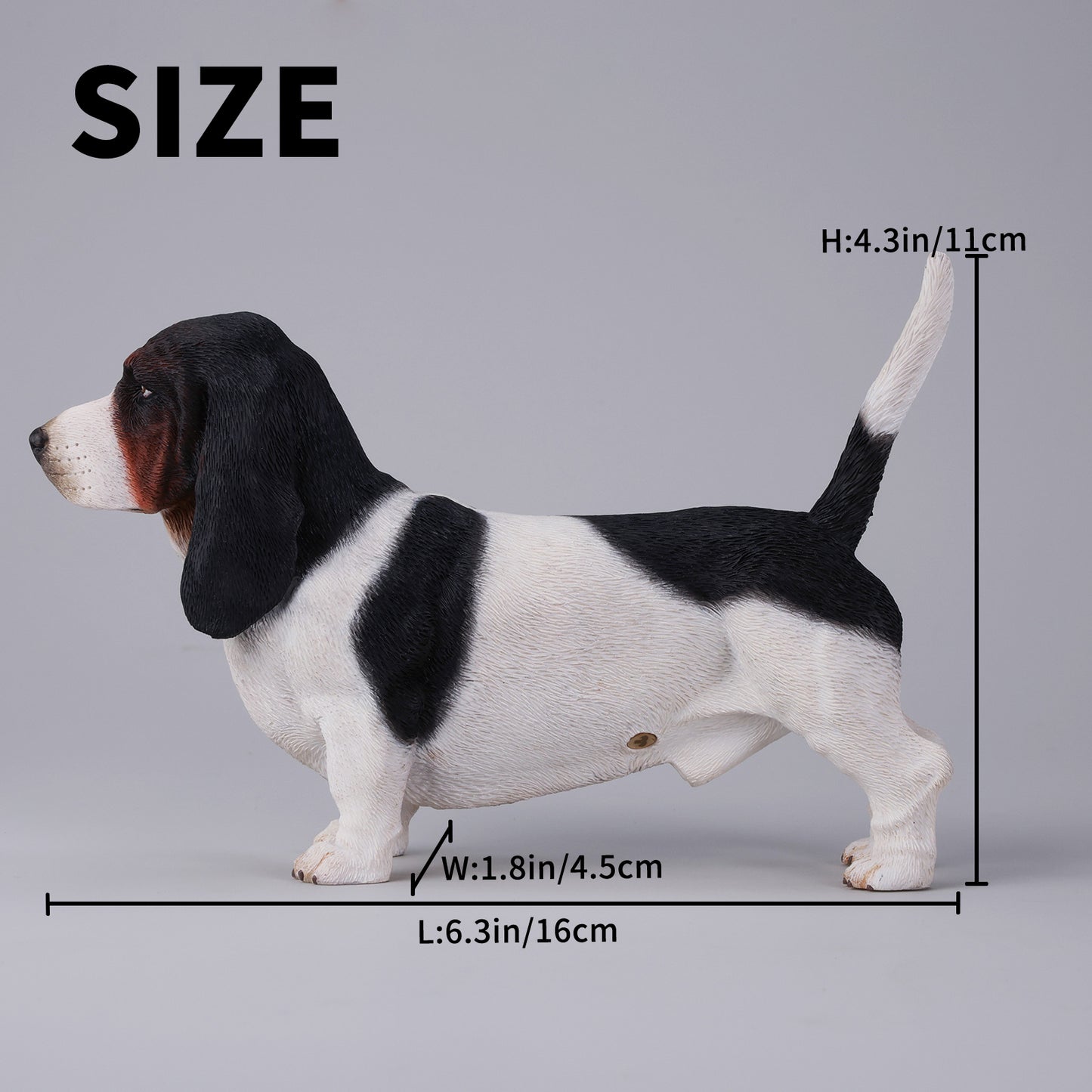 JXK316   バセット・ハウンド  【予約】  JXK Studio出品