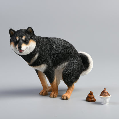 JXK 053  1/6 柴犬ウンコする姿  JXK Studio出品