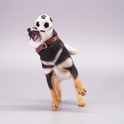 JXK 072 サッカー選手柴犬 JXK Studio出品