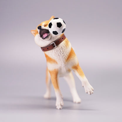 JXK 072 サッカー選手柴犬 JXK Studio出品