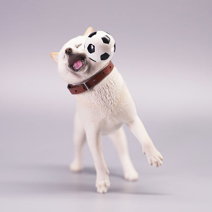 JXK 072 サッカー選手柴犬 JXK Studio出品